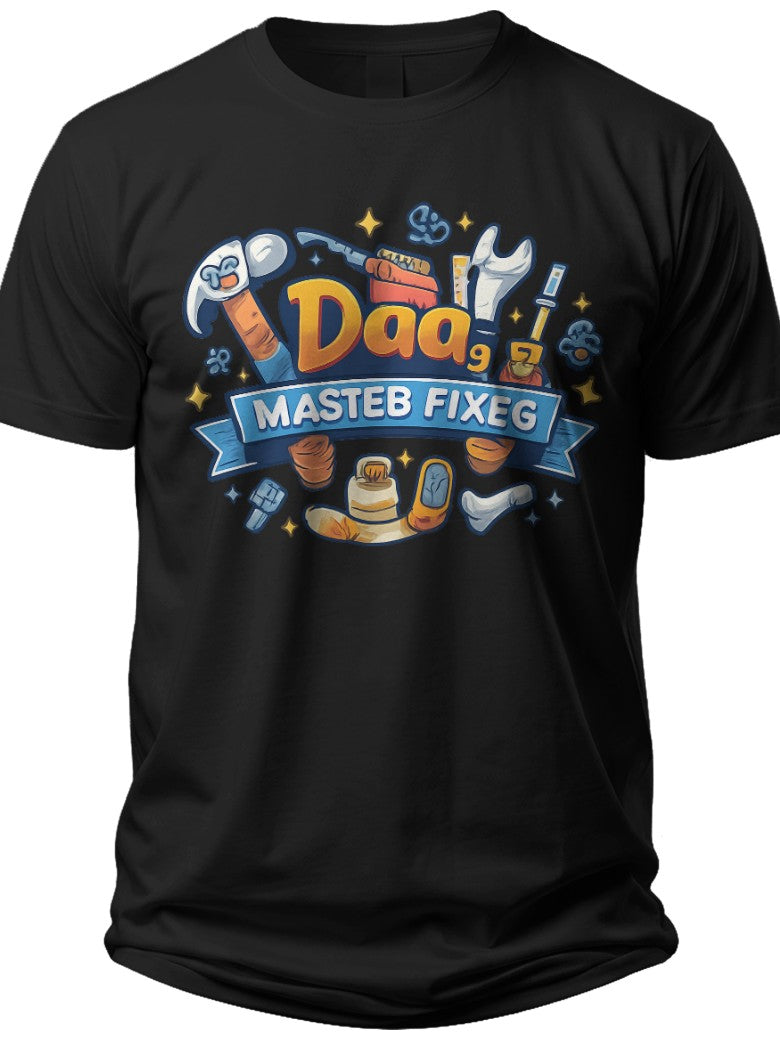 Dad's Tool Kit Fathers Day Tshirt - Adult Unisex Tee