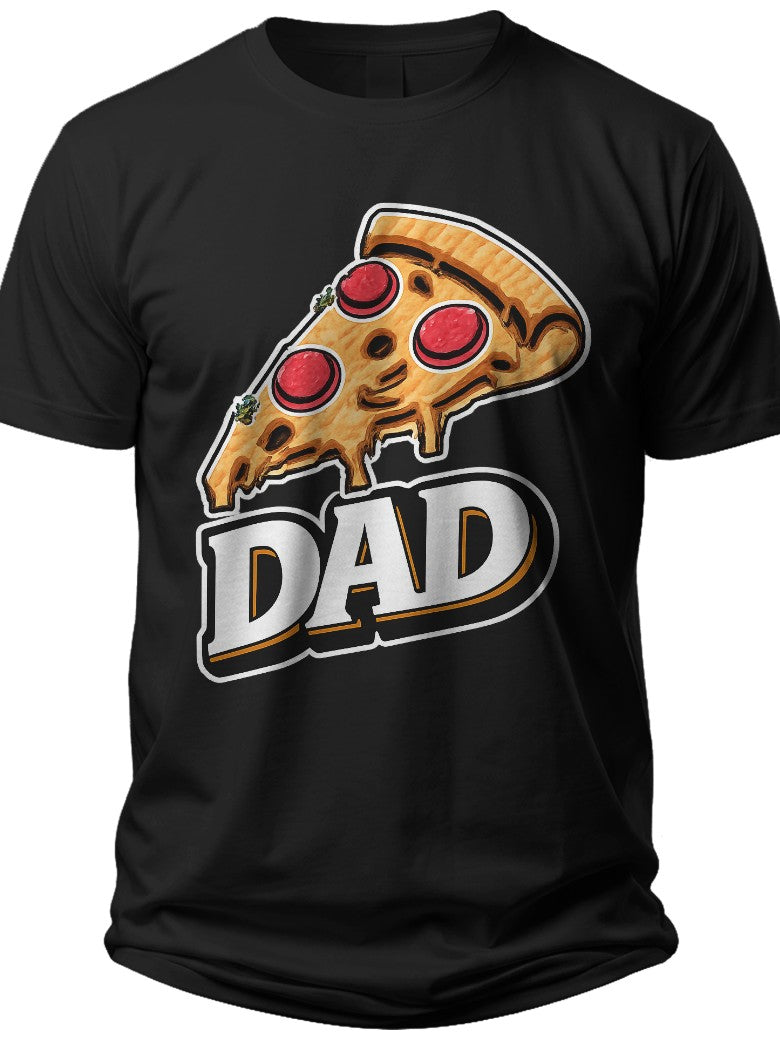 Dad's Pizza Slice Fathers Day Matching Shirts - Adult Unisex Tee