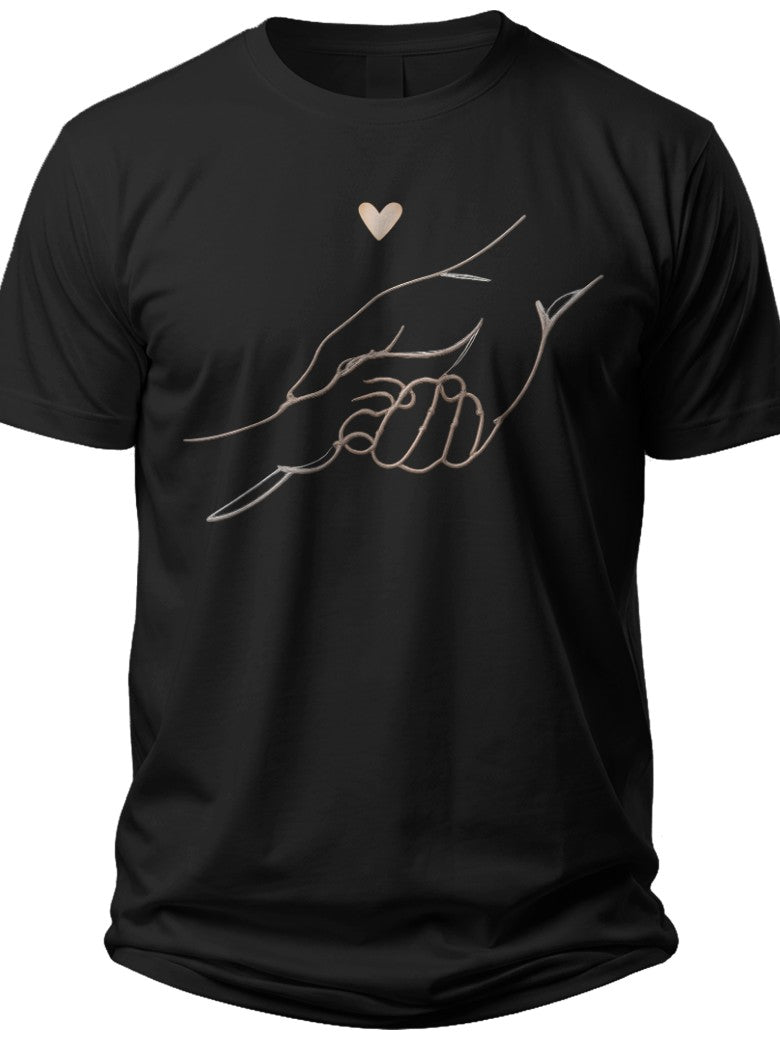 Dad's Guiding Hand Father Day Shirt - Adult Unisex Tee