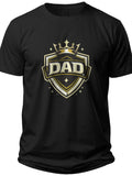 Dad's Crown Shield Fathers Day Shirts for Dad - Adult Unisex Tee