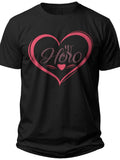 Dad My Hero Father's Day Shirt - Adult Unisex Tee