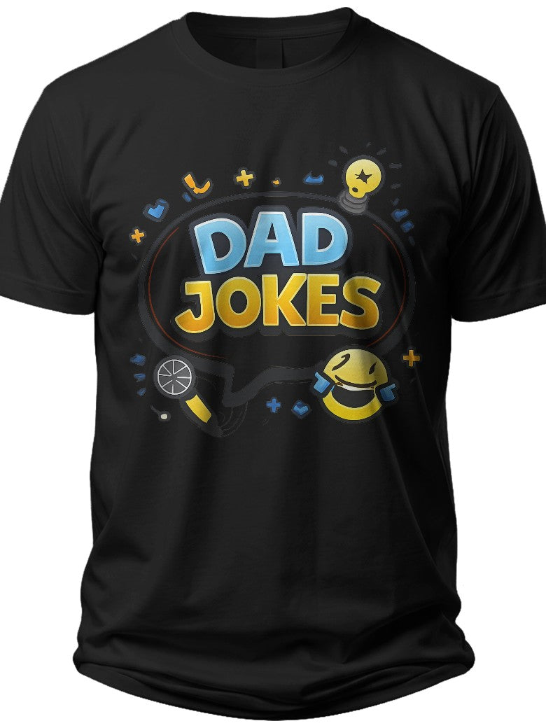Dad Jokes Master Fathers Day Shirts - Adult Unisex Tee