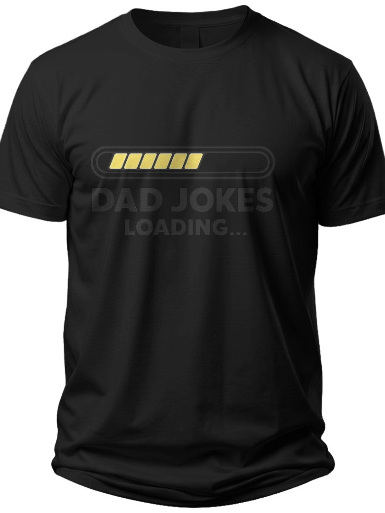 Dad Jokes Loading Fathers Day Matching Shirts - Adult Unisex Tee