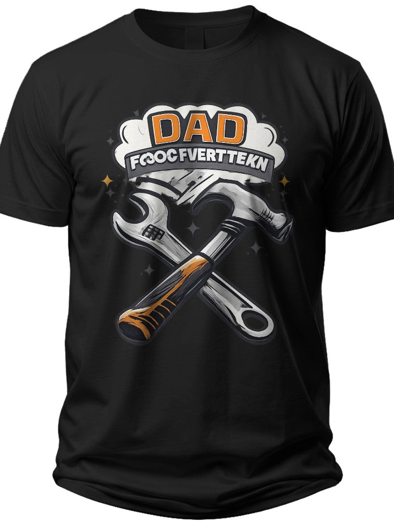 Dad Fixes Everything Fathers Day T Shirt - Adult Unisex Tee