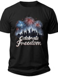 City Sparkle Freedom 4th of July Shirt - Adult Unisex Tee