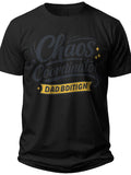 Chaos Coordinator Dad Funny Fathers Day Shirts - Adult Unisex Tee