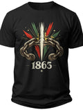 Chains Broken Men Juneteenth Tshirt - Adult Unisex Tee