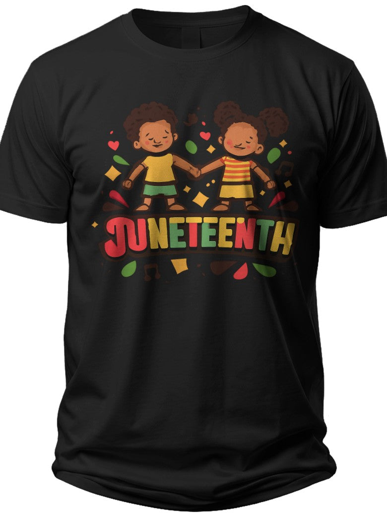 Celebrating Unity Juneteenth Juneteenth Shirts Kids - Adult Unisex Tee