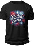 Bursting Pride 4th of July Polo Shirts for Men - Adult Unisex Tee