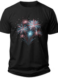 Bursting Fireworks Celebration July 4 Shirts - Adult Unisex Tee