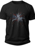 Bursting Celebration Fourth of July Men's Shirts - Adult Unisex Tee