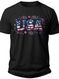 Bold USA Celebration Womens 4th of July Shirt - Adult Unisex Tee