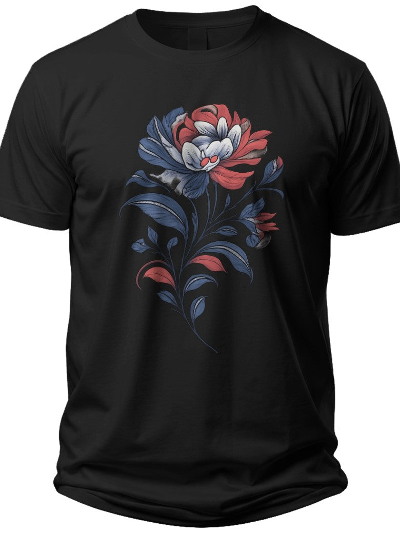 Blossom of Freedom Fourth of July Shirts Women - Adult Unisex Tee