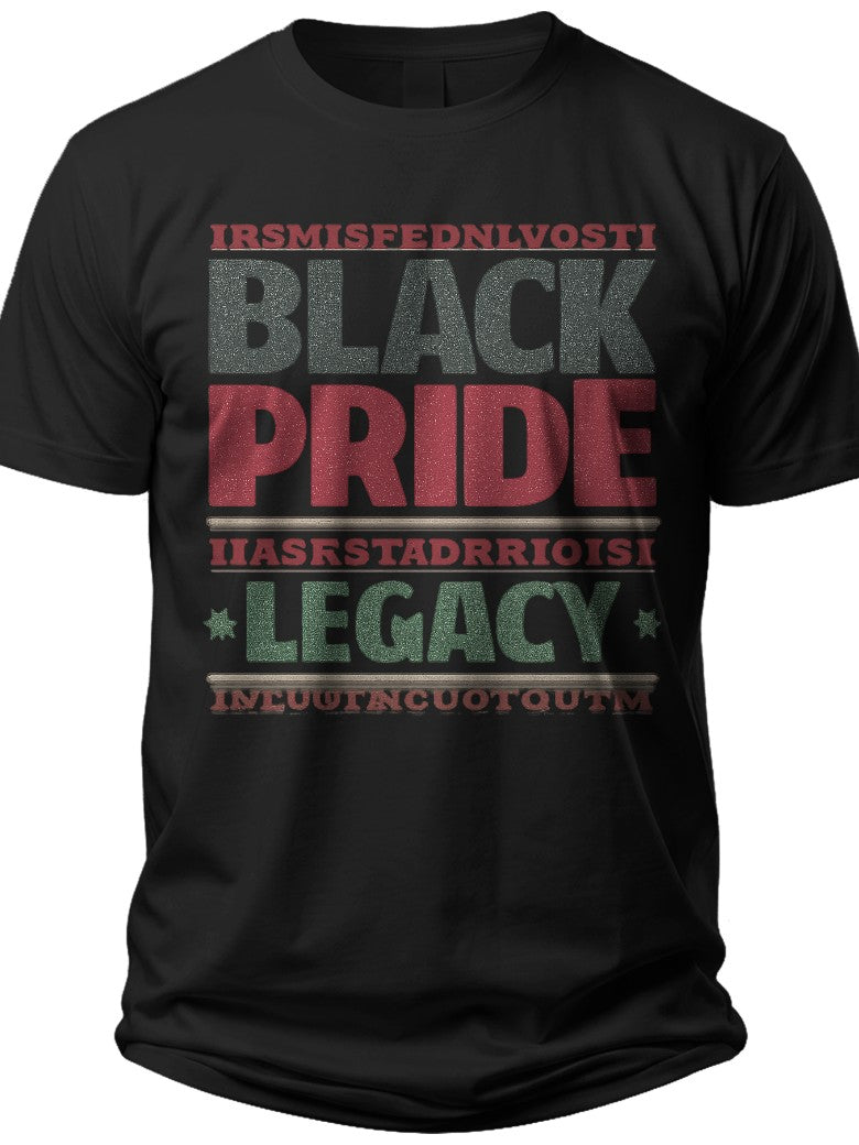 Black Pride Legacy Women Juneteenth Shirts - Adult Unisex Tee