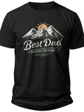 Best Dad in the World Fathers Day Shirt - Adult Unisex Tee
