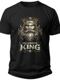 Bearded King Father Day Shirts - Adult Unisex Tee