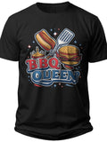 BBQ Queen Funny 4th of July Shirts for Women - Adult Unisex Tee