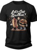 BBQ & Boom! Funny July 4th Shirts - Adult Unisex Tee