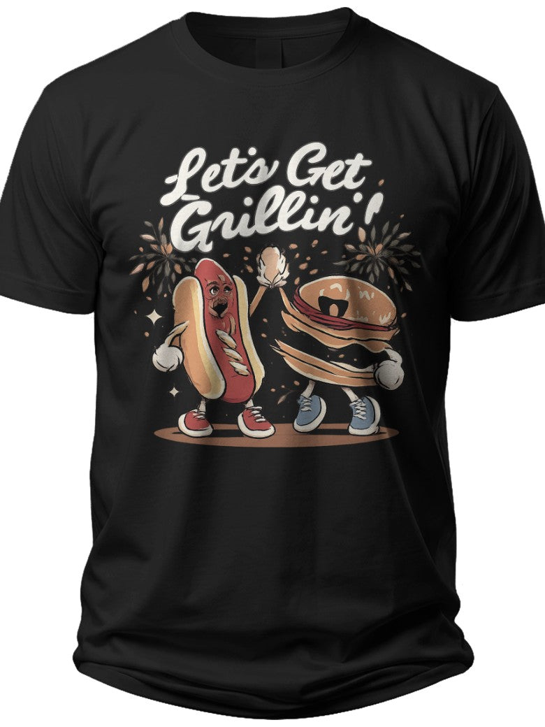 BBQ & Boom! Funny July 4th Shirts - Adult Unisex Tee