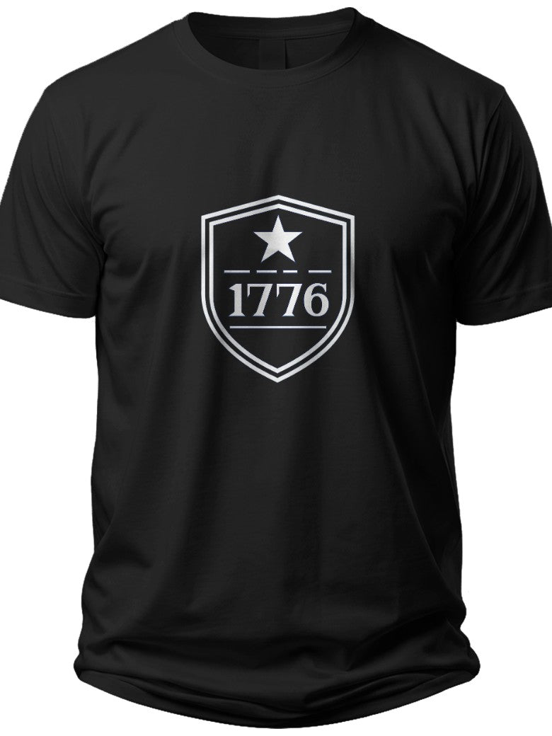 American Heritage Shield July 4th Shirts for Men - Adult Unisex Tee