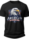 American Heritage Eagle 4th of July Shirts for Men - Adult Unisex Tee