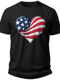 American Heartbeat Fourth of July Shirts Women - Adult Unisex Tee