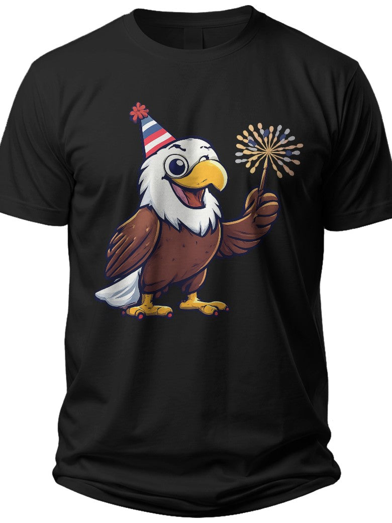 1776 Party Eagle Funny 4th of July Shirt - Adult Unisex Tee