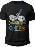 Future Golf Pro Kid Matching Golf Shirts for Dad and Son - Adult Unisex Tee