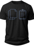 Copy Paste Icons Father Son Shirts - Adult Unisex Tee
