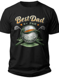 Best Dad By Par Golf Matching Golf Shirts for Dad and Son - Adult Unisex Tee