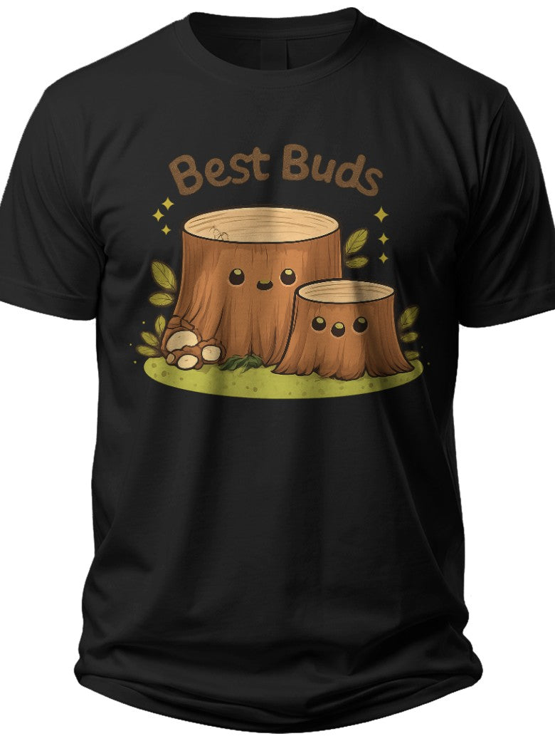 Best Buds Tree Father Son Shirts - Adult Unisex Tee