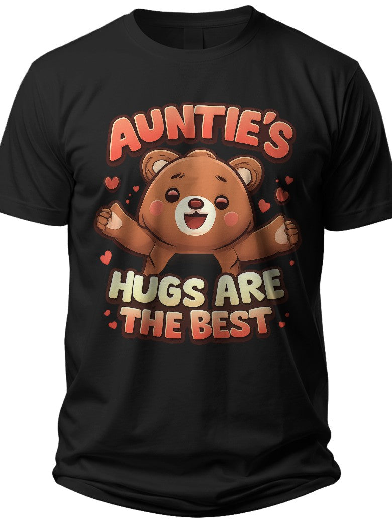 Auntie Bear Hug Aunt Shirt - Adult Unisex Tee