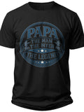 Papa Legend Papa Shirts for Grandpa - Adult Unisex Tee