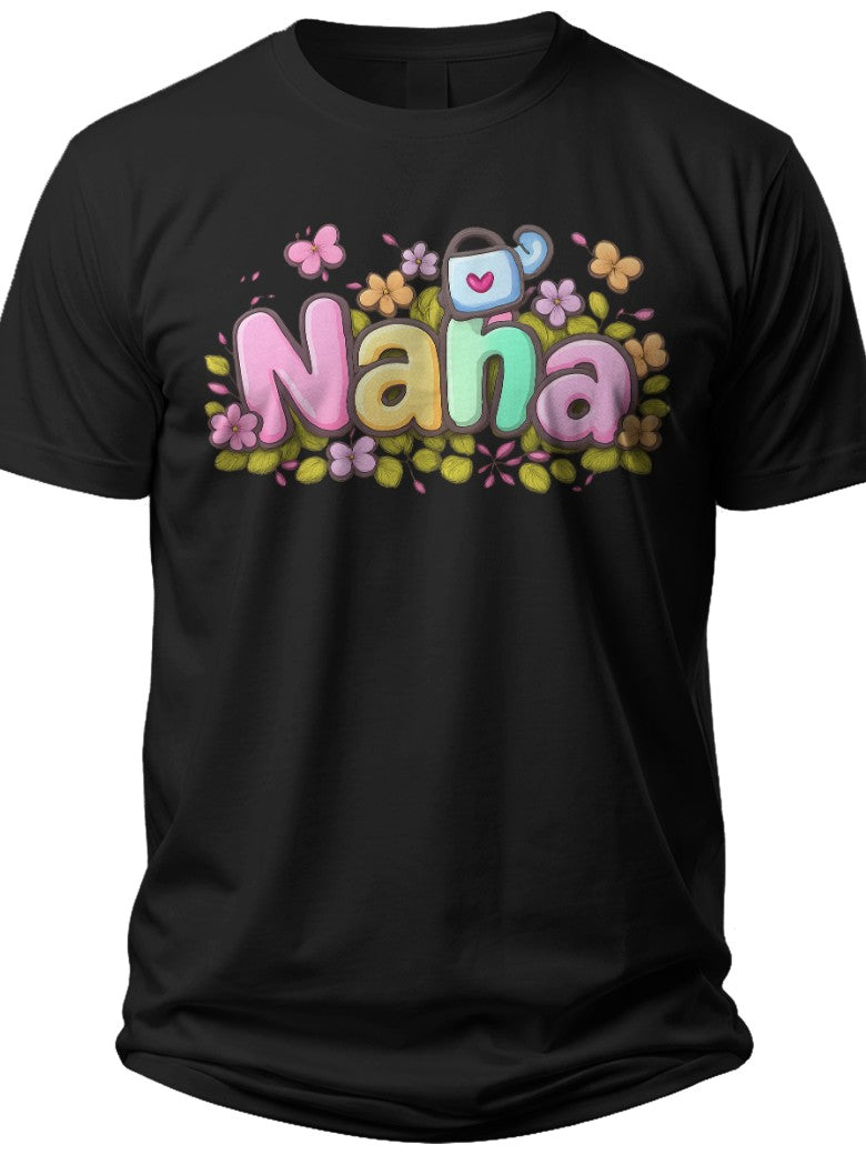 Nana's Garden Love Grandma Shirt - Adult Unisex Tee