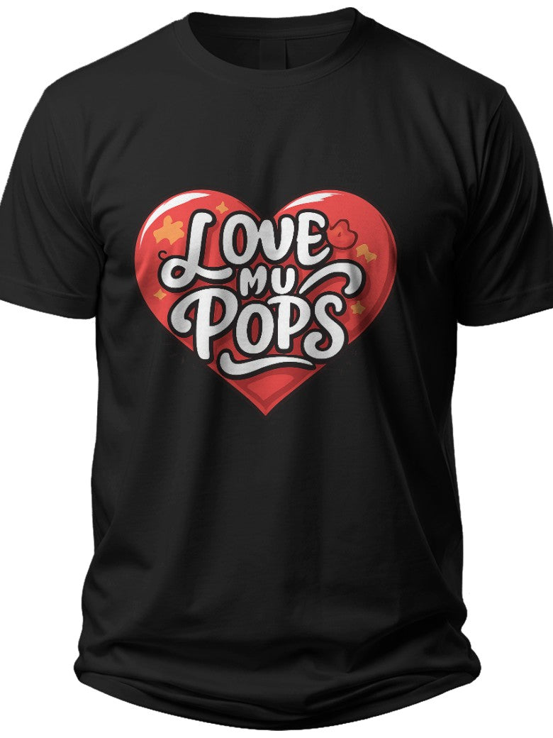 Love My Pops Pops Shirt - Adult Unisex Tee