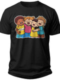 Happy Cousins Cartoon Cousin Crew Shirts - Adult Unisex Tee