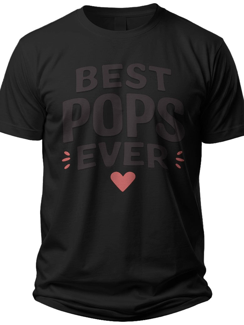 Best Pops Ever Classic Pops Shirt - Adult Unisex Tee