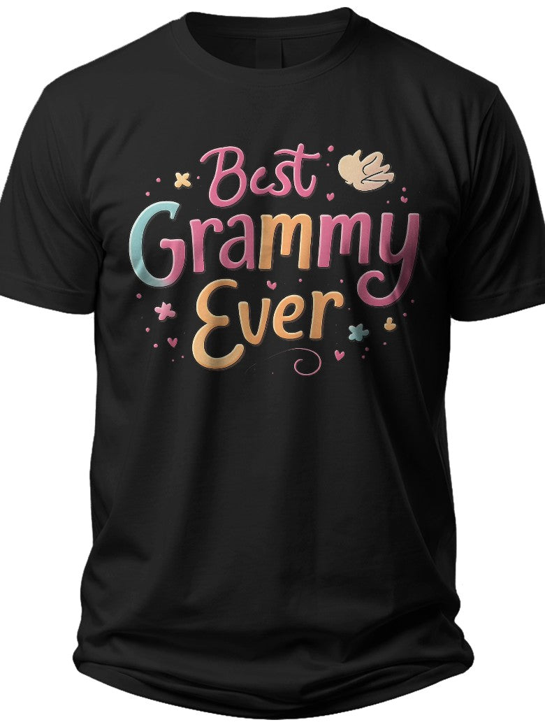 Best Grammy Ever Doodle Grammy Shirts for Women - Adult Unisex Tee