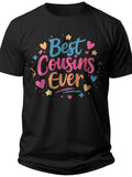Best Cousins Ever With Stars Cousin Crew Shirts - Adult Unisex Tee