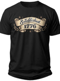 Established 1776 Banner 1776 National Champions Shirt - Adult Unisex Tee