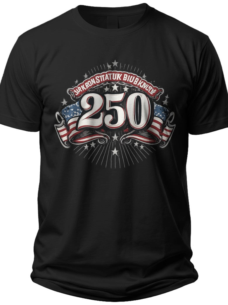 Patriotic 250 Celebration Women's 250 Anniversary Usa Shirt - Adult Unisex Tee
