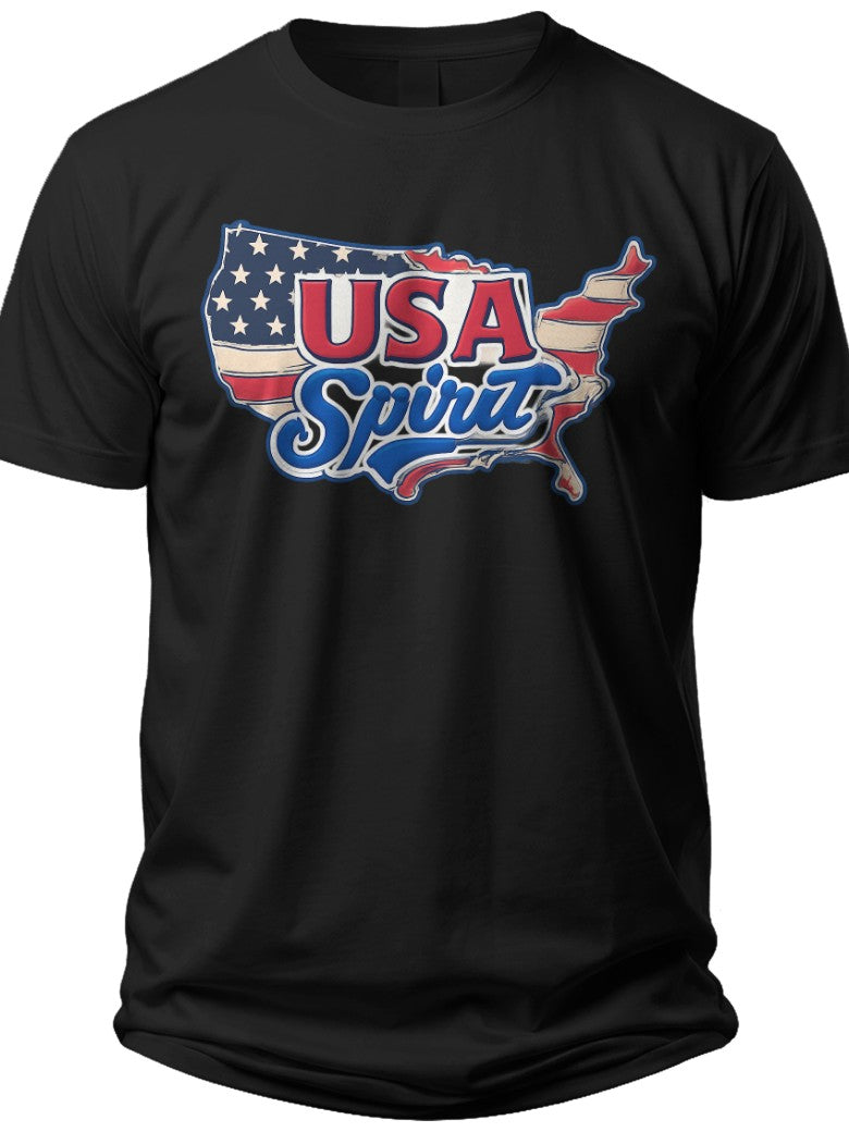 USA Spirit Usa Polo Shirt - Adult Unisex Tee