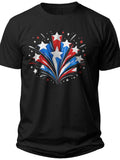 Star Spangled Burst Usa Shirt Kids - Adult Unisex Tee