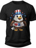 Patriotic Kid Eagle Usa Shirt Kids - Adult Unisex Tee
