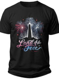 Freedom Burst Usa Polo Shirt - Adult Unisex Tee