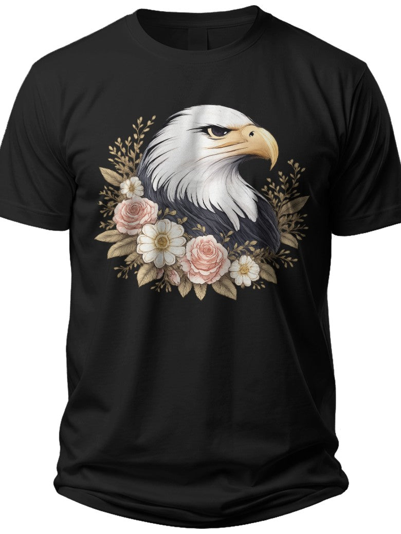 Eagle Spirit Bloom Women Usa Shirt - Adult Unisex Tee