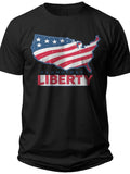 USA Land of Liberty Usa Tshirt - Adult Unisex Tee