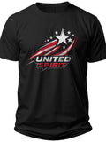 United Spirit American Flag Shirt Men - Adult Unisex Tee