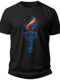 Torch of Freedom Womens Patriotic Shirts - Adult Unisex Tee