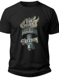 Torch of Freedom Taste I Love the Taste of Freedom Shirt - Adult Unisex Tee